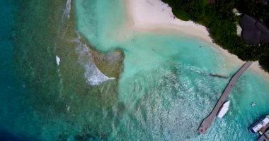 Coastal area with shallow water. Journey to Gili Trawangan, Thailand. 