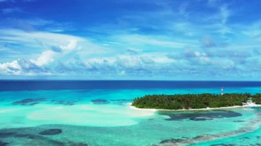 İlham verici deniz manzarası arka planı. Bali 'nin Idyllic doğası.