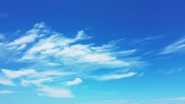 Céu Azul Fundo Natural Temporada Férias Bali Indonésia — Vídeo de Stock