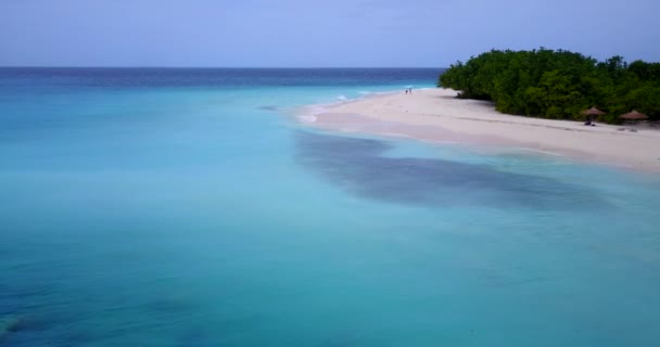 Sonniger Meerblick Tropenreise Nach Barbados Karibik — Stockvideo