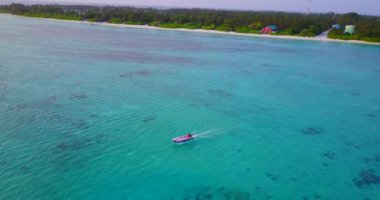 Yaz yolculuğu sahnesi. Endonezya, Bali 'de tatil sezonu.