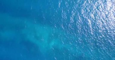 Natural background of rippling sea. Journey to Gili Trawangan, Thailand. 