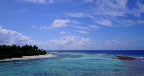 Gündüz Denizcisi Endonezya Bali Tropik Bir Manzara — Stok video