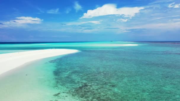 Vista Deslumbrante Cena Tropical Verão Das Ilhas Havaí Viagem Ilhas — Vídeo de Stock