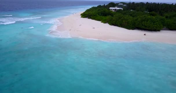 Zomer Tropisch Eiland Gezien Vanuit Lucht Exotisch Landschap Bali Indonesië — Stockvideo