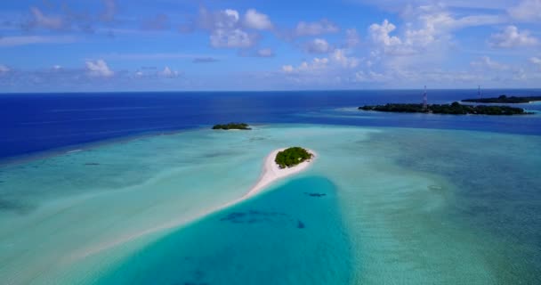 Natureza Exótica Bora Bora Polinésia Francesa — Vídeo de Stock