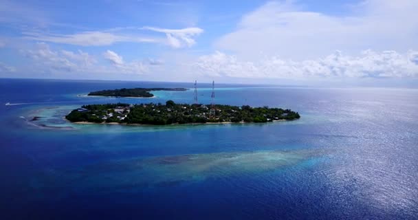 Observing View Island Vacation Samui Thailand — Stock Video