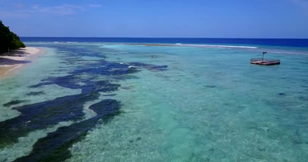 Malowniczy Widok Morze Tropikalny Charakter Tajlandii Azji — Wideo stockowe