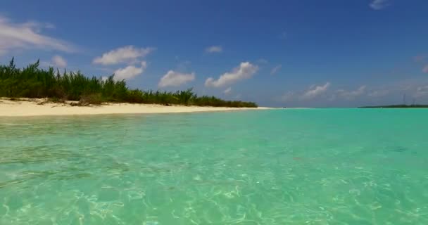 早上看浅水 巴厘岛夏季海景 — 图库视频影像