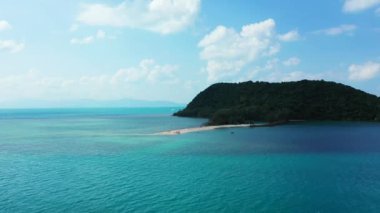 Manzara renkli deniz piyadesi. Antigua 'ya yaz yolculuğu.