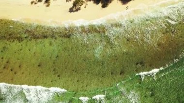 Tropik deniz kenarı. Endonezya, Bali 'de yaz havası.