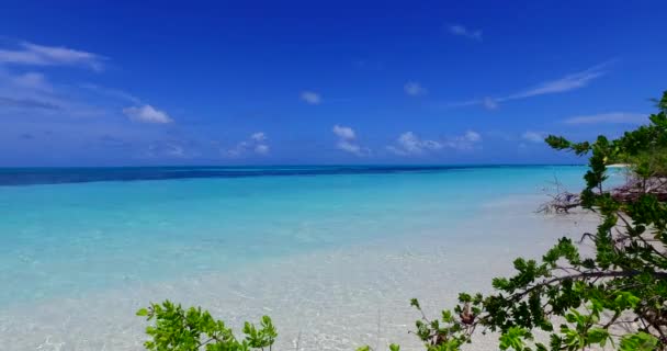 Rive Île Par Temps Ensoleillé Scène Vacances Thaïlande Asie — Video