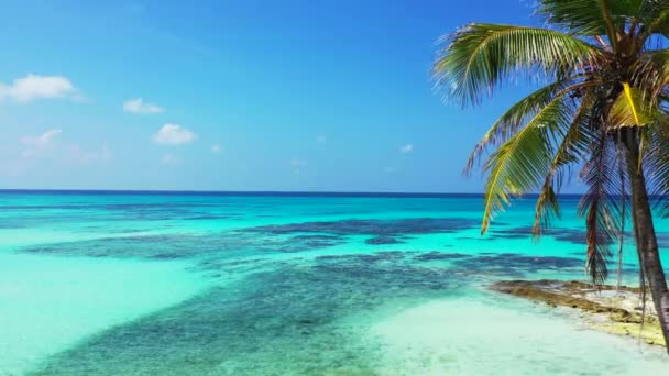 Durante Dia Ensolarado Beira Mar Conceito Viagem Relaxamento Verão Malásia — Vídeo de Stock