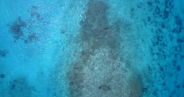 Geschwollenes Meerwasser Sommerreise Nach Koh Samui Thailand Asia — Stockvideo