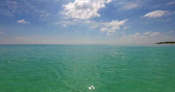 Wellenbrechendes Meer Bei Tag Sommerreise Nach Koh Samui Thailand Asia — Stockvideo