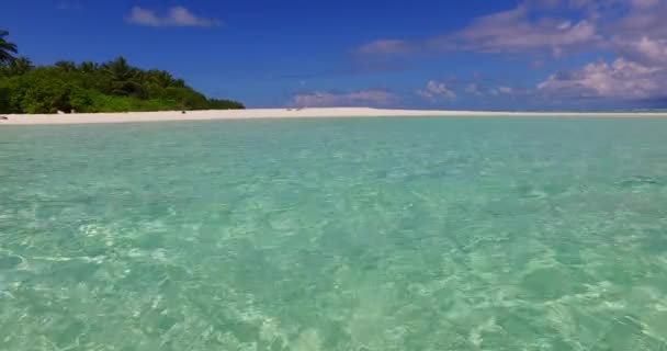 島の景色と海の水をリップリング タイ王国サムイ島での休暇 — ストック動画