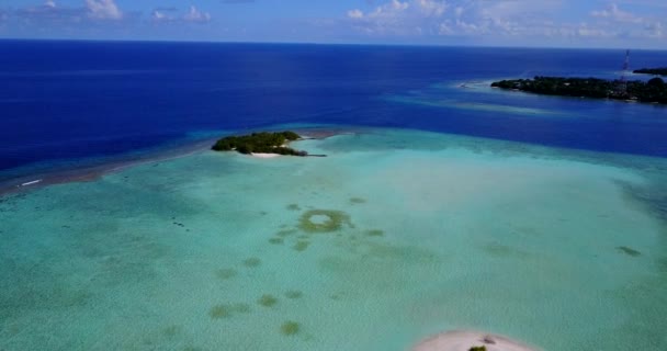 Paesaggio Marino Selvaggio Natura Tropicale Bali — Video Stock