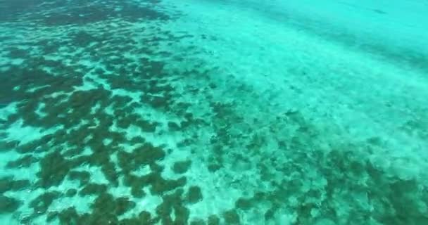 Natural Background Rippling Sea Journey Gili Trawangan Thailand — Stockvideo