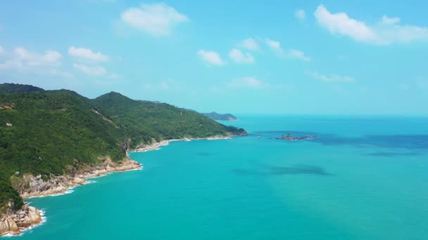 Água Azul Rasa Com Areia Branca Cena Natural Bora Bora — Vídeo de Stock