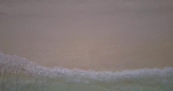 Mit Blick Auf Plätscherndes Meerwasser Sommerstimmung Auf Bali Indonesien — Stockvideo