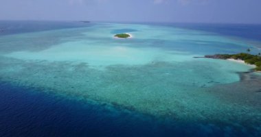 Deniz kenarında gündüz gezisi. Endonezya, Bali 'deki Doğa Manzarası.  