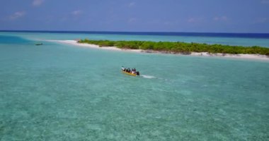 Gündüz deniz manzaralı. Endonezya, Bali 'de yaz tatili.  