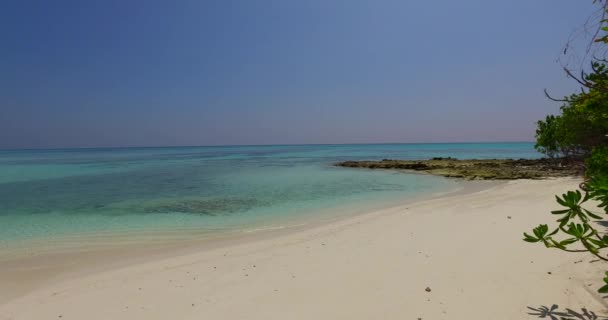 Seashore Shallow Water Journey Gili Trawangan Thailand — Stock video