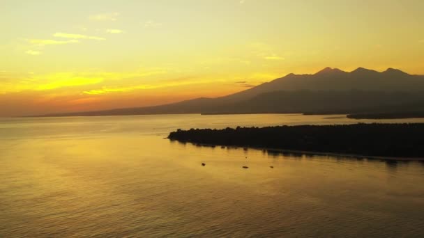 Pôr Sol Beira Mar Viagem Verão Tailândia — Vídeo de Stock