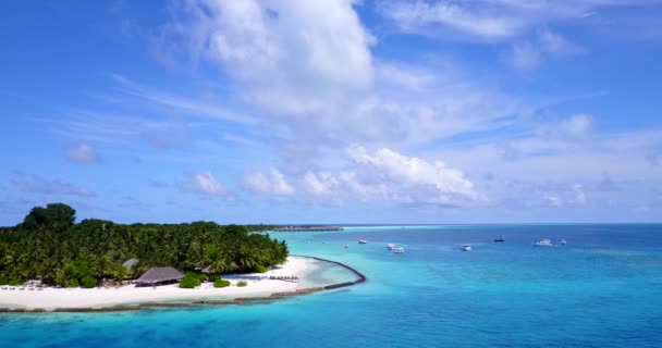 Flyghavslandskap Tropisk Natur Scen Jamaica Västindien — Stockvideo