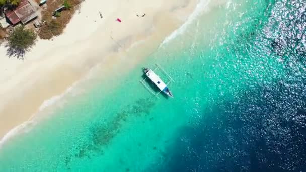 Costa Isla Durante Clima Cálido Verano Naturaleza Soleada Barbados Caribe — Vídeo de stock