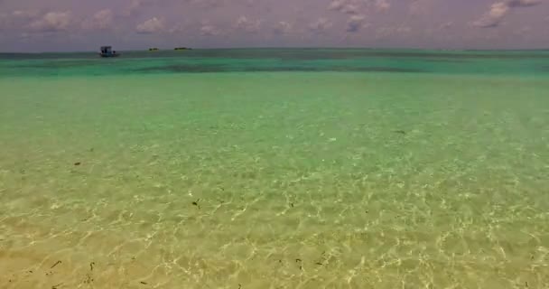 Mar Tierno Tranquilo Costa Humor Verano Bali Indonesia — Vídeos de Stock