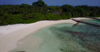 Gündüz vakti tropik ada manzarası. Endonezya, Bali 'ye yaz yolculuğu.