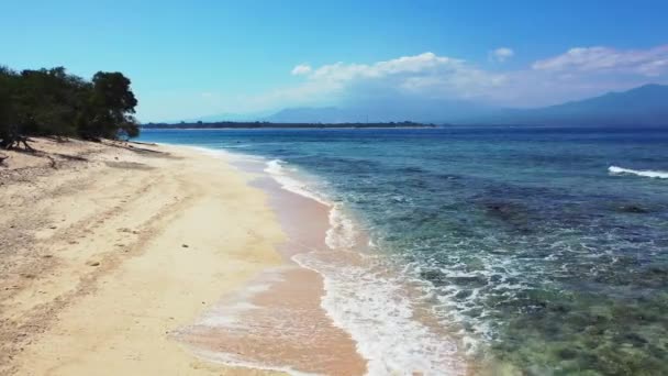 Tropische Küsten Und Meereswellen Auf Den Philippinen — Stockvideo