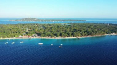 Sahil şeridi sakin. Tayland, Asya 'da yaz tatili. 