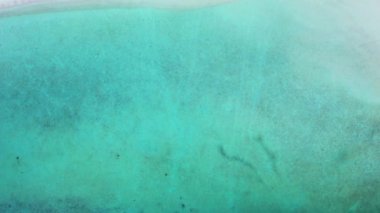 Natural texture of rippling sea. Enjoying nature of Dominican Republic, Caribbean.  