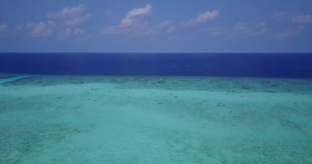 穏やかな昼間の風景です ドミニカ共和国 カリブ海の自然 — ストック動画