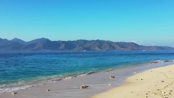 Malerischer Blick Auf Das Meer Tropische Natur Thailands Asiens — Stockvideo