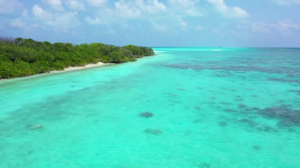 Historia Natural Las Islas Del Caribe Vistas Espectaculares Sobre Mar — Vídeos de Stock