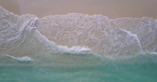 Shoreline Crystal Water Relaxation Bali — Stock Video