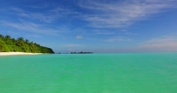 Bruisende Turquise Zee Landschap Van Koh Samui Thailand Azië — Stockvideo