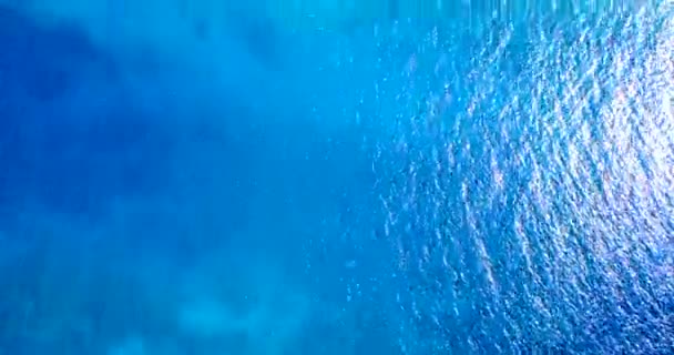 Mit Blick Auf Plätscherndes Blaues Wasser Naturszene Von Fidschi Ozeanien — Stockvideo