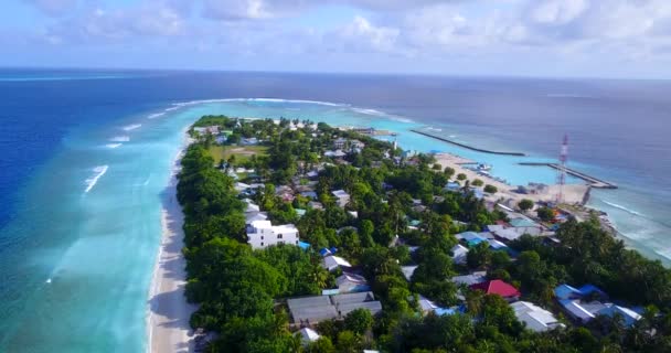 Lecąc Nad Wyspą Wakacje Samui Tajlandia — Wideo stockowe