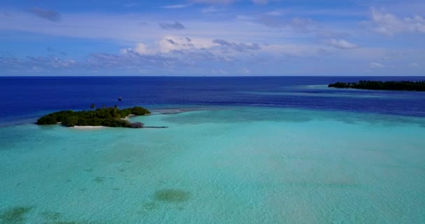 インドネシアのギリビーチパラダイス諸島の美しいエキゾチックな島 — ストック動画