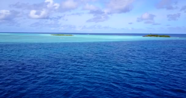 Cabo Azul Durante Día Relajación Verano Bali Indonesia — Vídeo de stock