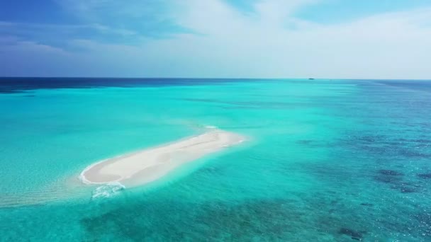 Fondo Marino Azul Sereno Vacaciones Bali — Vídeo de stock