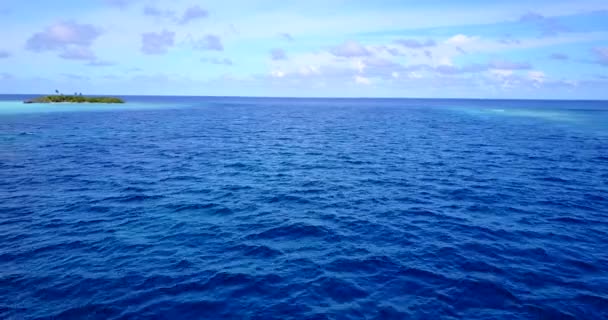 Deniz Kenarına Yaz Seyahati Endonezya Nın Idyllic Doğası — Stok video