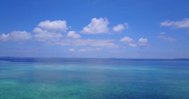 Increíble Vista Mar Viaje Exótico Maldivas — Vídeo de stock