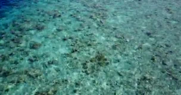 Uitzicht Rimpeld Zeewater Reis Naar Thailand — Stockvideo