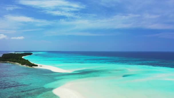 Paradijs Exotisch Eiland Turquoise Water Zomervakantie Filippijnen Azië — Stockvideo