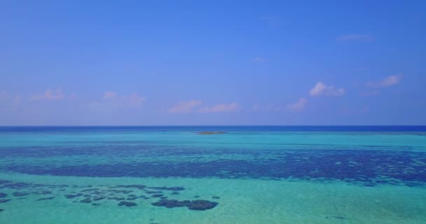 明るい海の景色 インドネシアのバリへの夏の旅行 — ストック動画